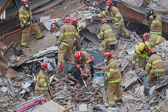 Copper Lounge Building Collapse