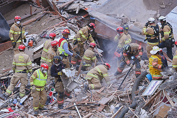 Copper Lounge Building Collapse
