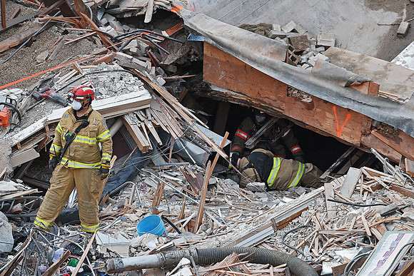 Copper Lounge Building Collapse