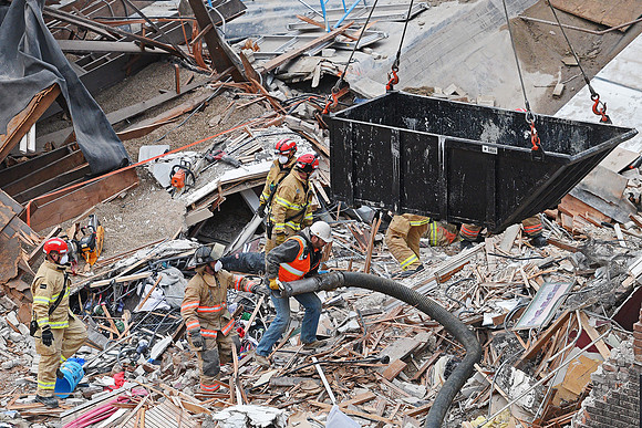 Copper Lounge Building Collapse