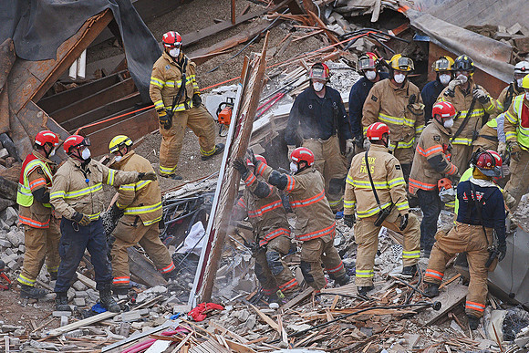 Copper Lounge Building Collapse