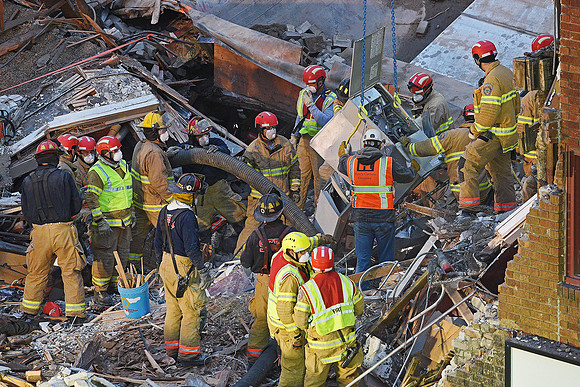 Copper Lounge Building Collapse