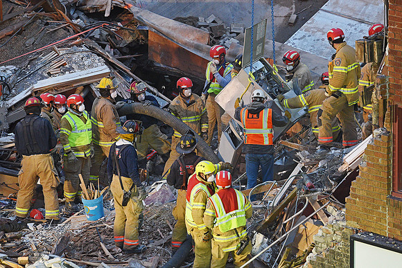 Copper Lounge Building Collapse