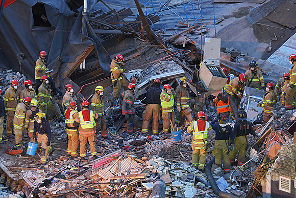Copper Lounge Building Collapse