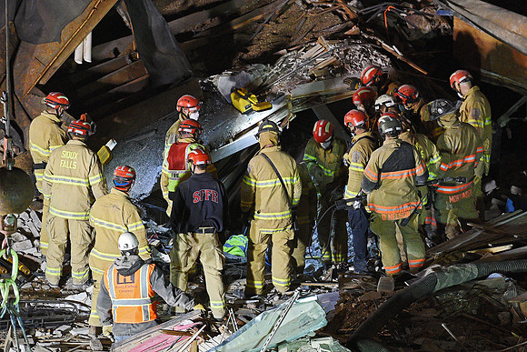 Copper Lounge Building Collapse