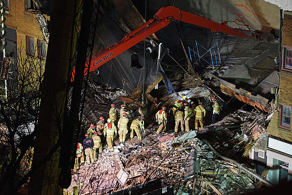 Copper Lounge Building Collapse