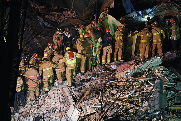 Copper Lounge Building Collapse