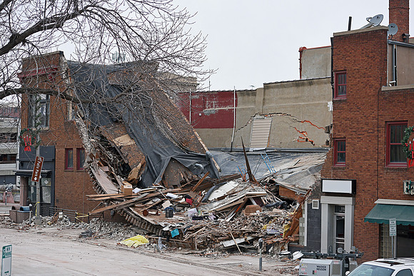 Copper Lounge Building Collapse