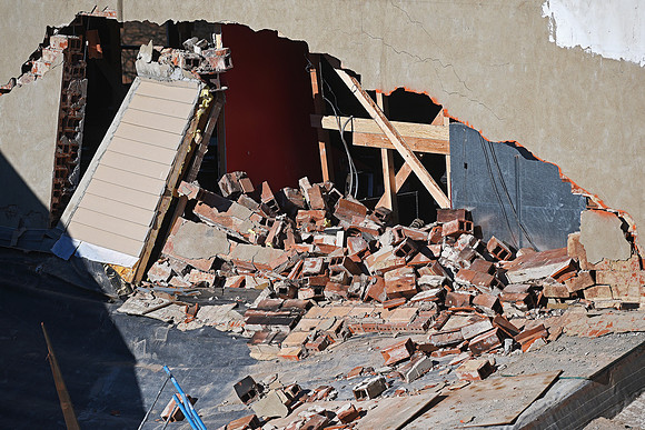 Copper Lounge Building Collapse