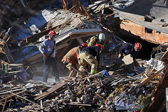 Copper Lounge Building Collapse