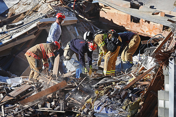 Copper Lounge Building Collapse