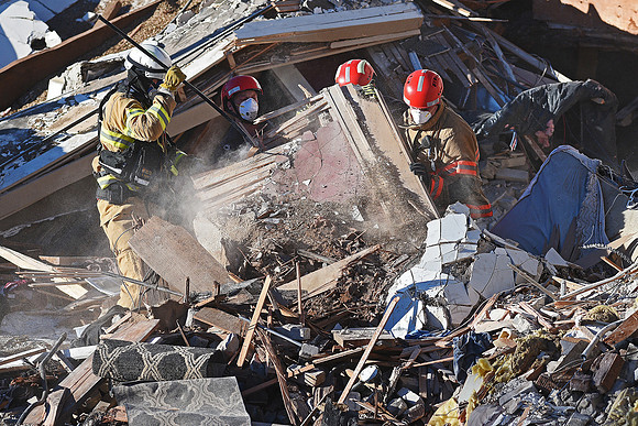 Copper Lounge Building Collapse