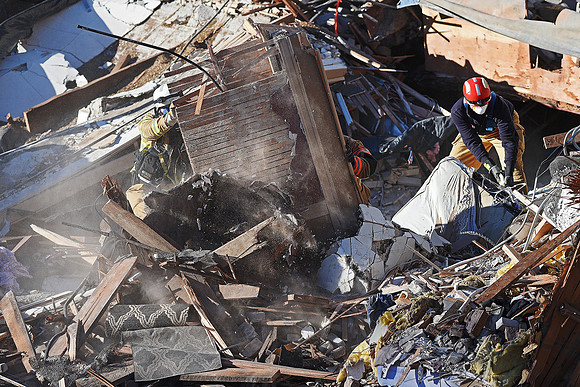 Copper Lounge Building Collapse