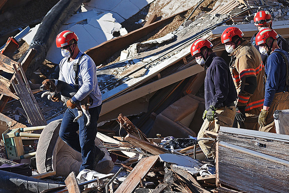 Copper Lounge Building Collapse