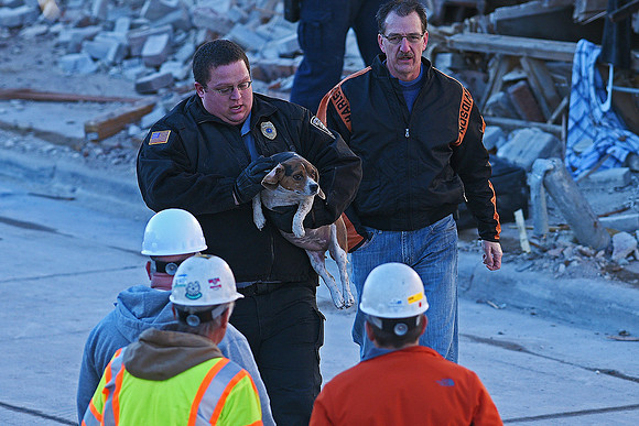 Copper Lounge Building Collapse