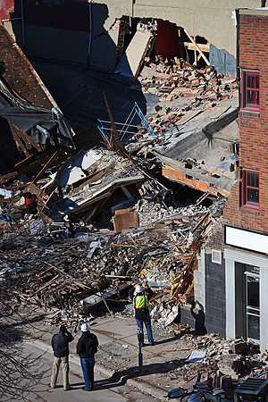Copper Lounge Building Collapse