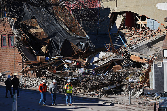 Copper Lounge Building Collapse
