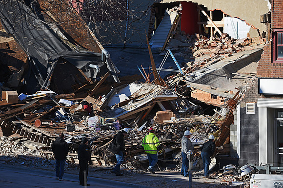 Copper Lounge Building Collapse