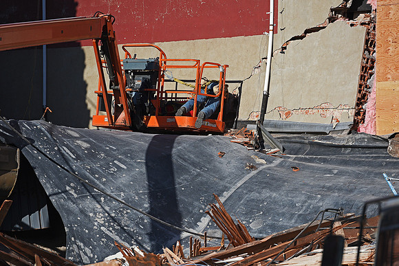 Copper Lounge Building Demolition
