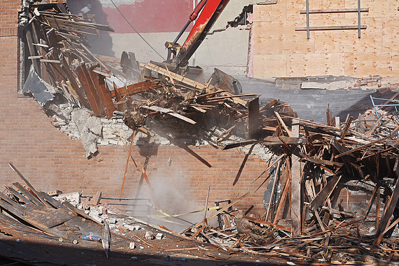Copper Lounge Building Demolition