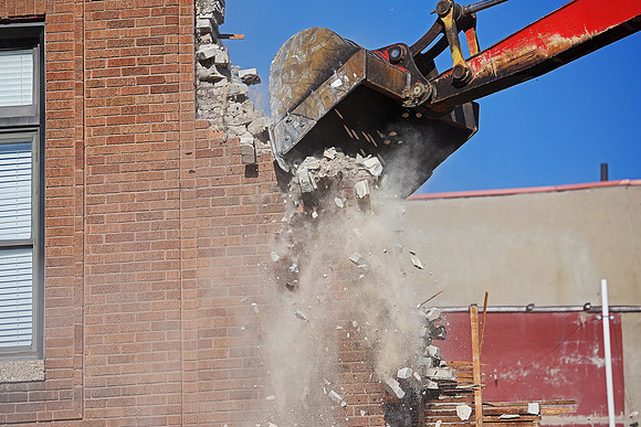 Copper Lounge Building Demolition