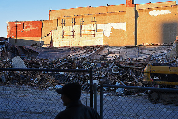 Copper Lounge Building Demolition