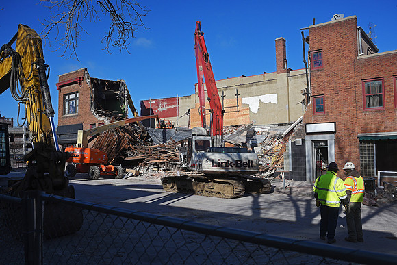 Copper Lounge Building Demolition