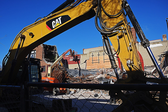 Copper Lounge Building Demolition