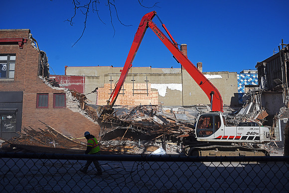 Copper Lounge Building Demolition