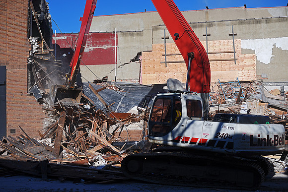 Copper Lounge Building Demolition