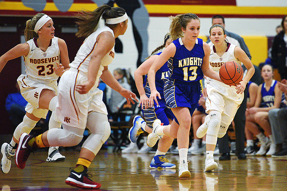 Roosevelt-O'Gorman Girls Basketball