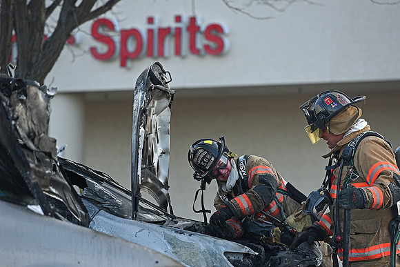 Lewis Drug Car Fire