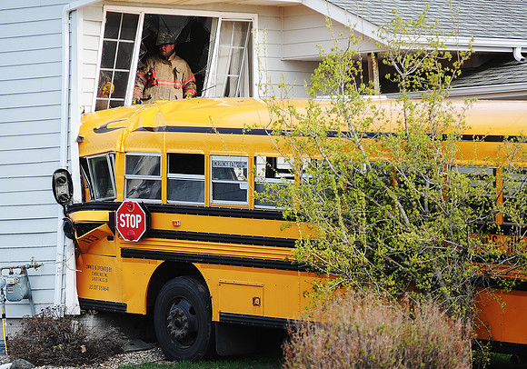 Bus House Accident