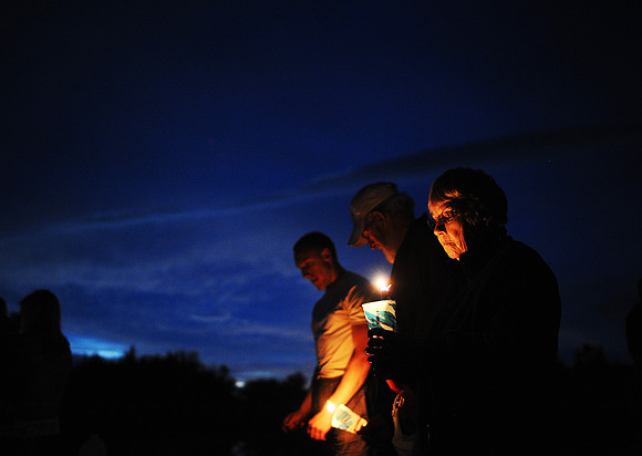 Joey Cavallaro Candlelight Vigil