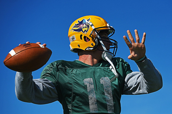 Augustana Football Practice