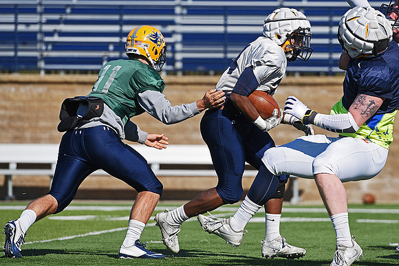 Augustana Football Practice