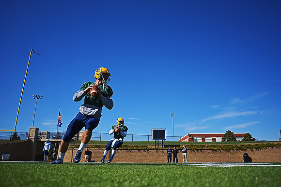 Augustana Football Practice