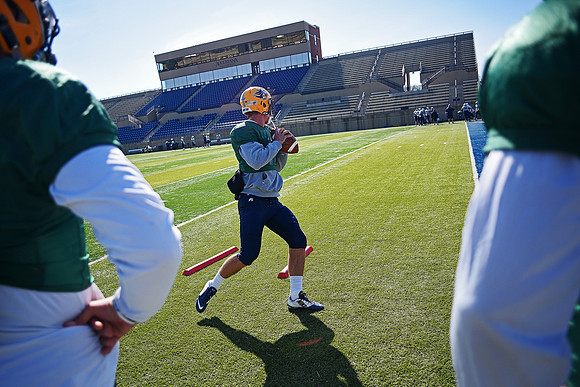 Augustana Football Practice