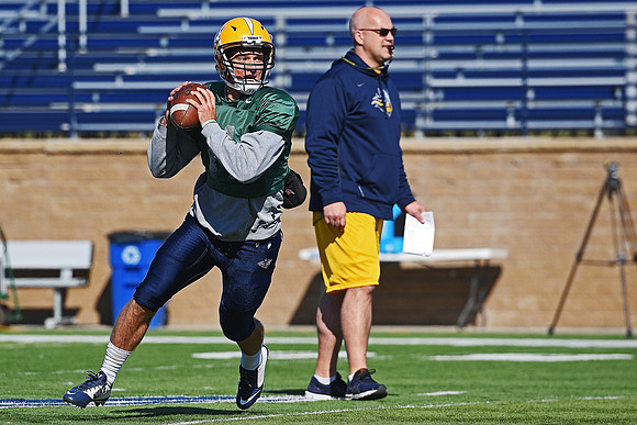 Augustana Football Practice