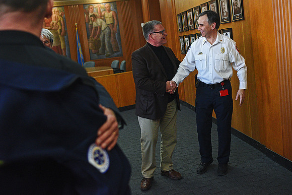 Sioux Falls Fire Rescue Chief Jim Sideras Retirement