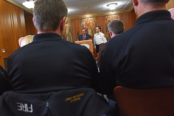 Sioux Falls Fire Rescue Chief Jim Sideras Retirement