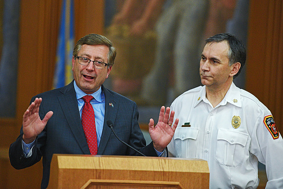 Sioux Falls Fire Rescue Chief Jim Sideras Retirement