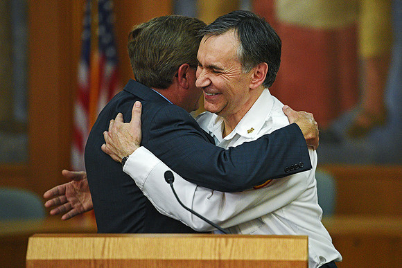 Sioux Falls Fire Rescue Chief Jim Sideras Retirement