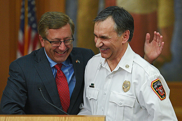 Sioux Falls Fire Rescue Chief Jim Sideras Retirement