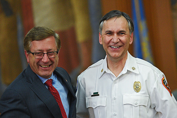 Sioux Falls Fire Rescue Chief Jim Sideras Retirement