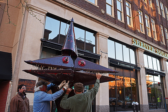 SculptureWalk Sioux Falls Installation