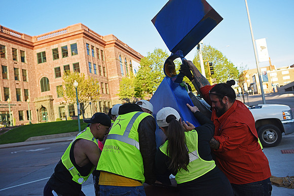 SculptureWalk Sioux Falls Installation