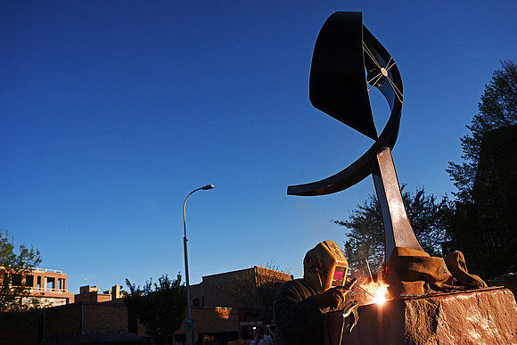 SculptureWalk Sioux Falls Installation