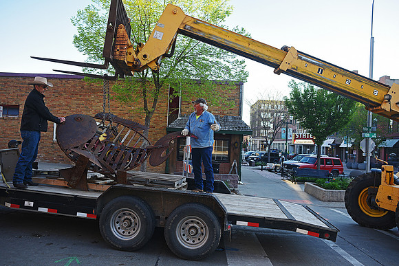 SculptureWalk Sioux Falls Installation