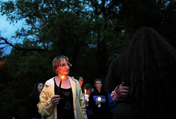 Joey Cavallaro Candlelight Vigil